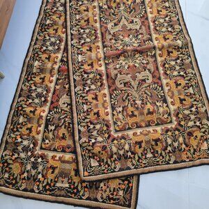 Rug Mid Century Handmade Luxury Kilim Rug - I Have 2 (Pair) Location Miami Beach